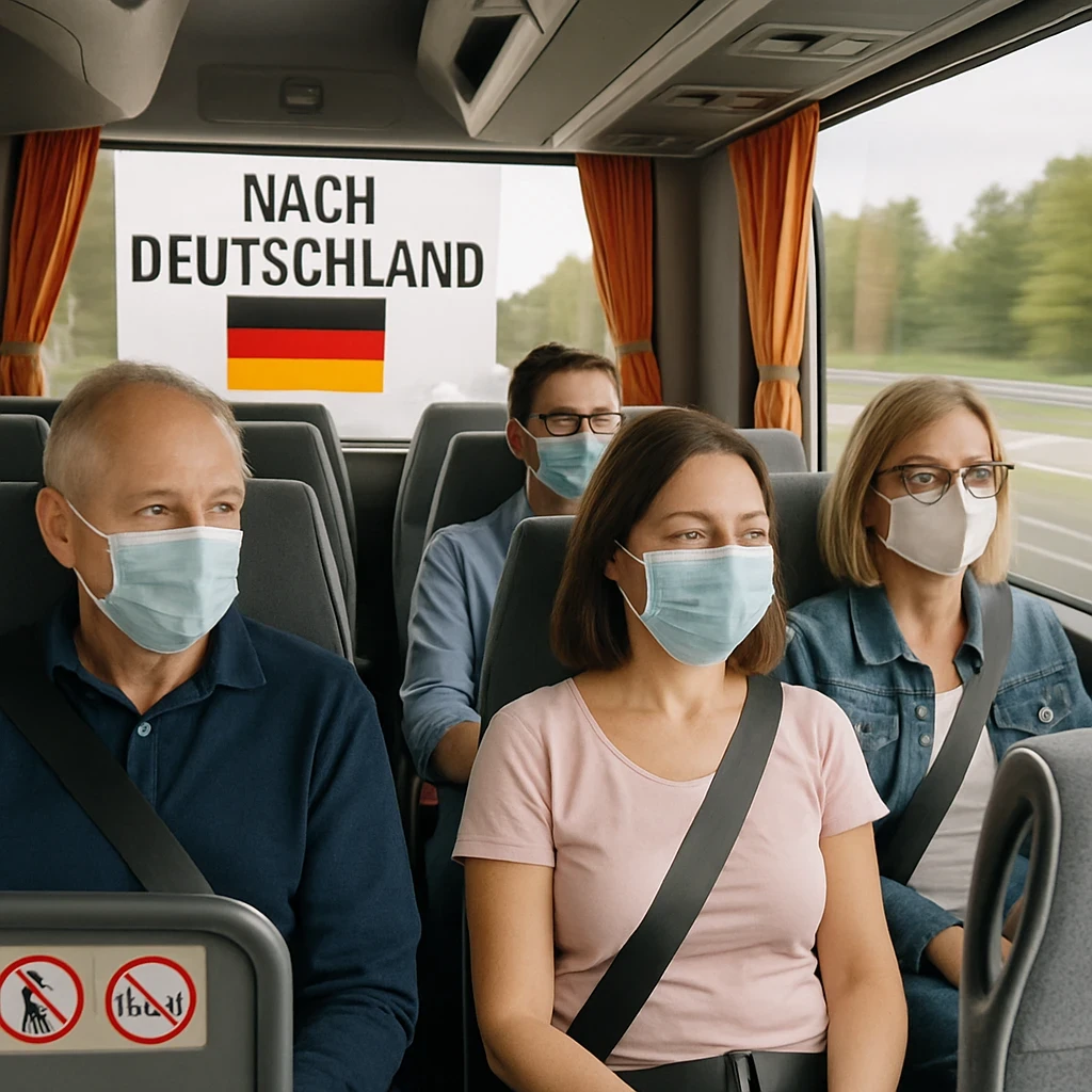 Jakie są zasady przewozu osób busami do Niemiec?